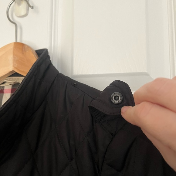 Black Burberry Quilted Jacket Medium - Picture 3 of 6